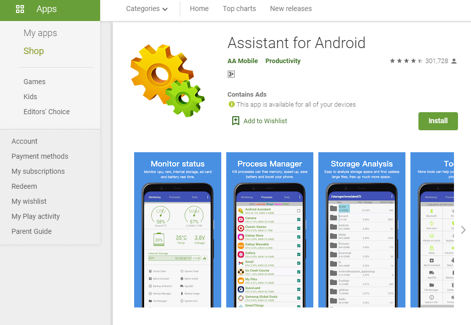 Android Assistant 