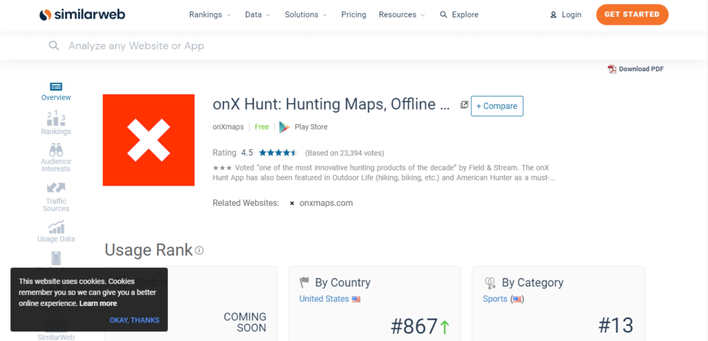 onX Hunt; Hunting maps offline GPS Navigation Weather