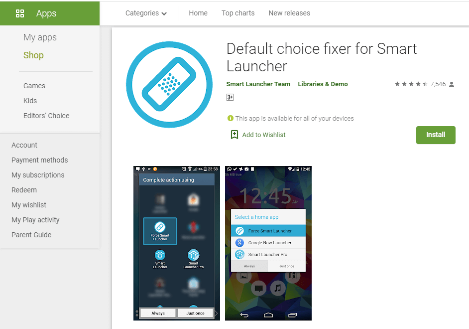 Patch For Smart Launcher