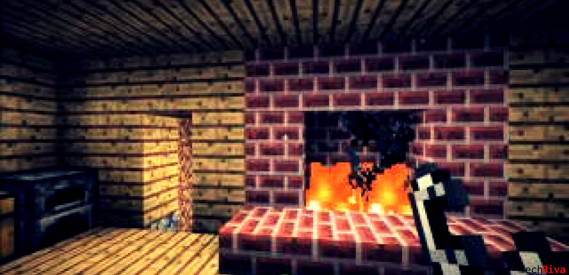 Making A Fireplace Without Burning Your House In Minecraft