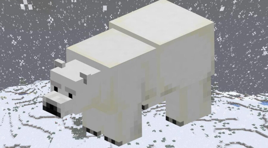 Tame Polar Bears In Minecraft