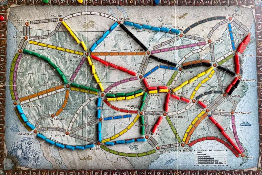 TicketToRide BoardGame Gameplay 1024x683 1 Mastering the Ticket to Ride Board Game: Strategies and Tips for Victory