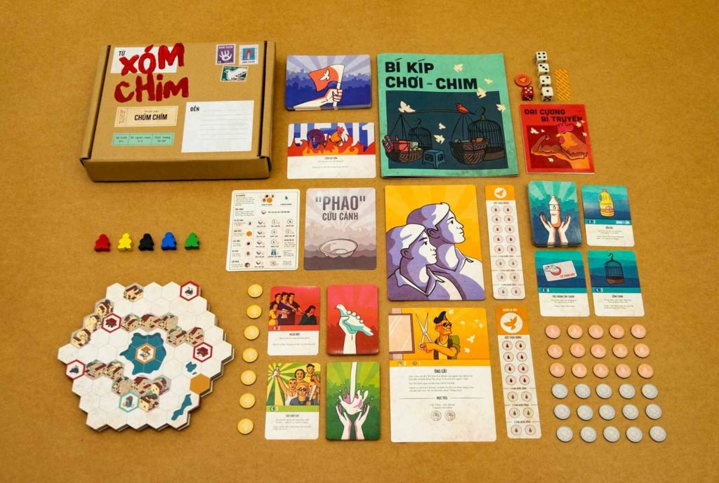 xom chim 1 The Fascinating World of Vietnamese Board Games