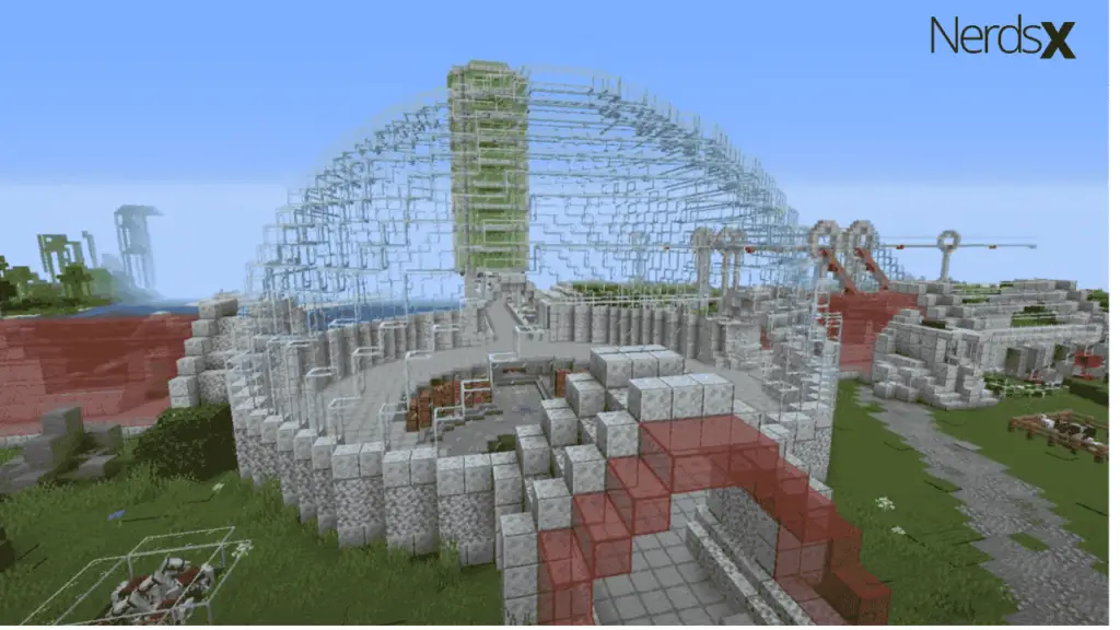 Building The Minecraft Dome