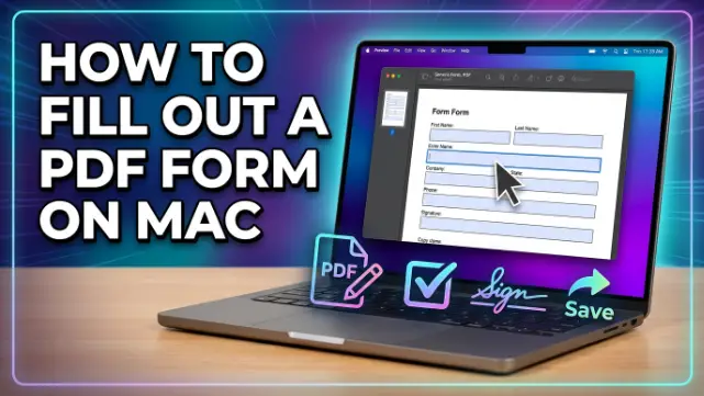 How to Fill Out a PDF Form on Mac