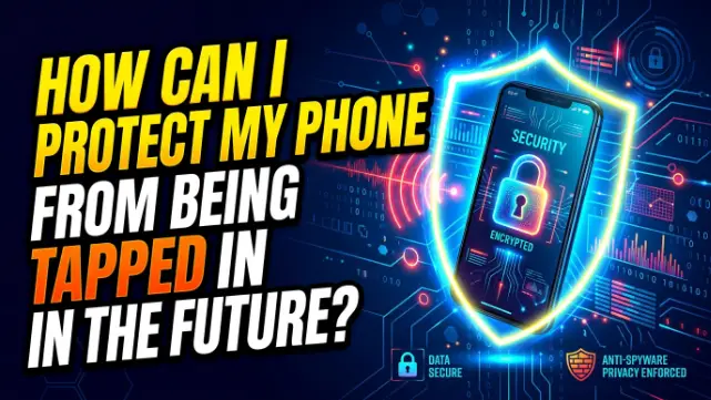 How Can I Protect My Phone from Being Tapped in the Future