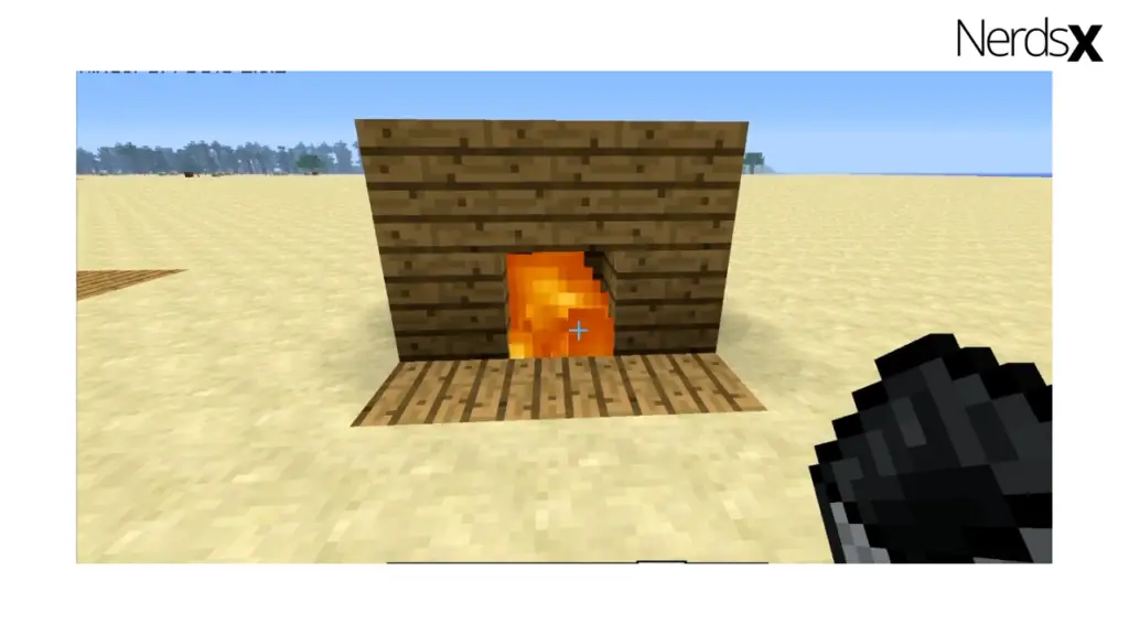 Making A Fireplace Without Burning Your House In Minecraft