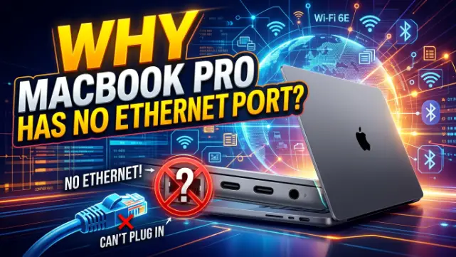 Why MacBook Pro Has No Ethernet Port?