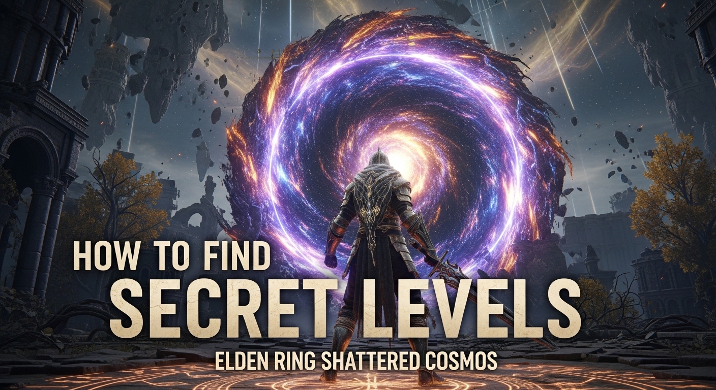 How to Find Secret Levels in Elden Ring Shattered Cosmos