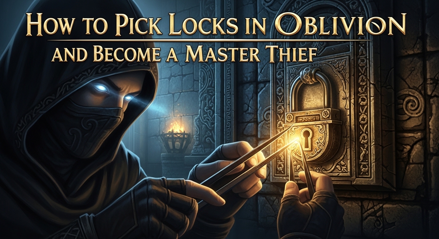 How to Pick Locks in Oblivion