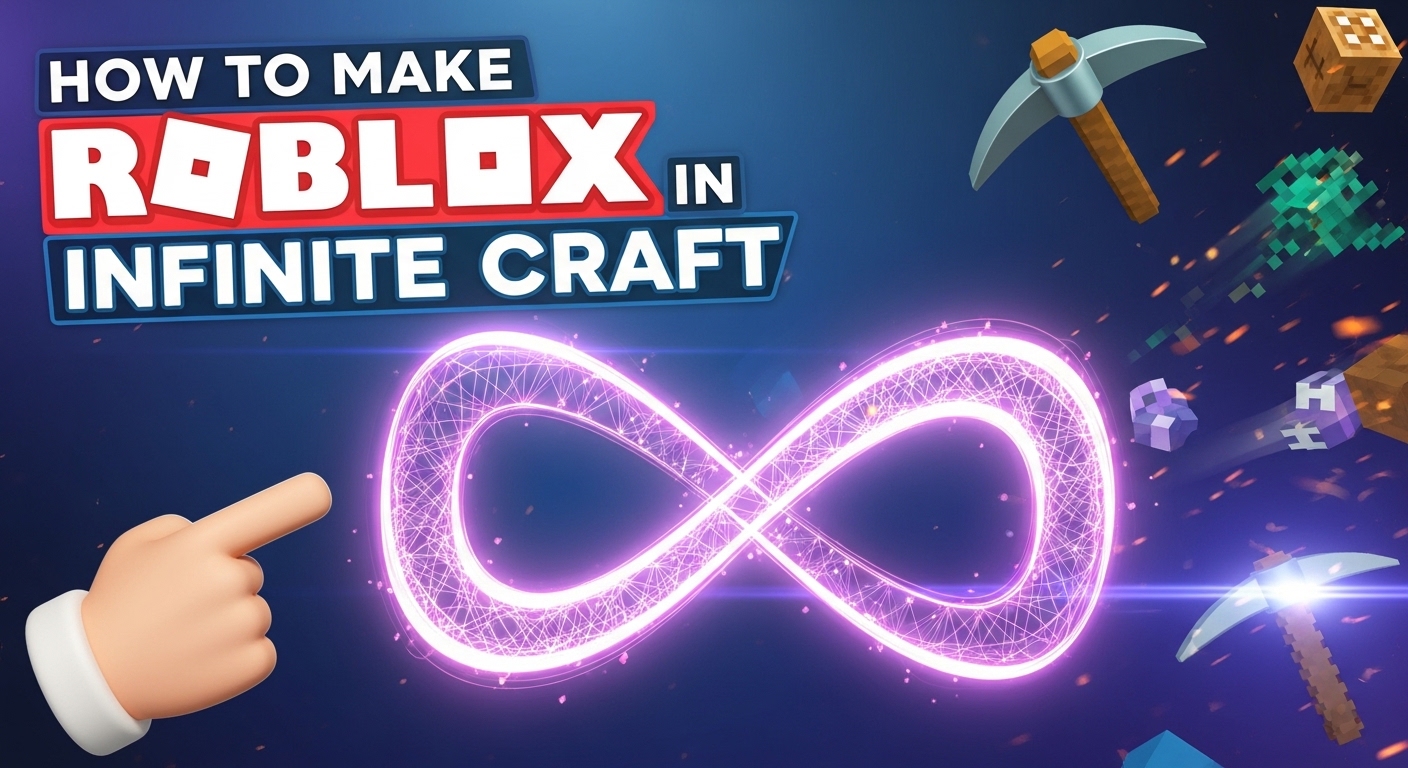 How to make roblox in infinite craft