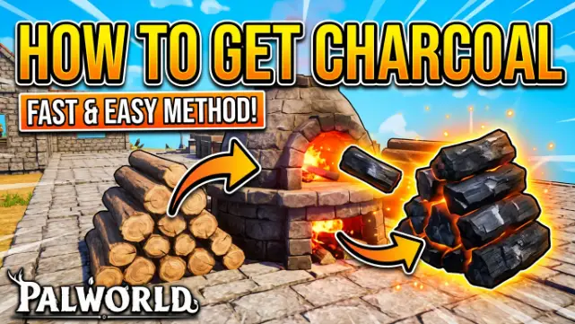 How to get charcoal in palworld