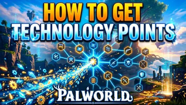 how to get technology points palworld
