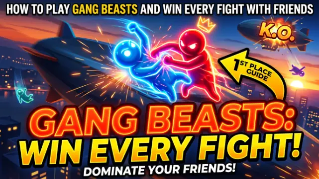 How to play gang beast and Win Every Fight With Friends