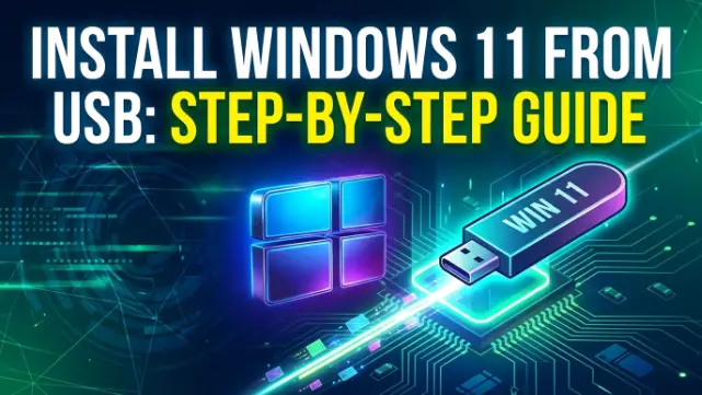 Install Windows 11 from USB Step-by-Step Guide 2026