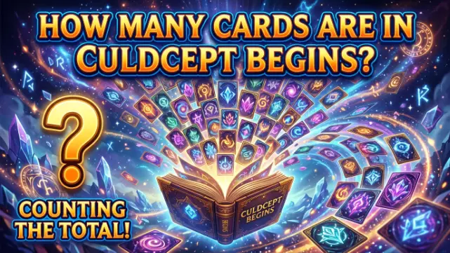 How many cards are in Culdcept Begins